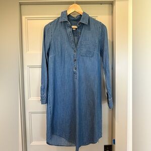 JCrew chambray dress